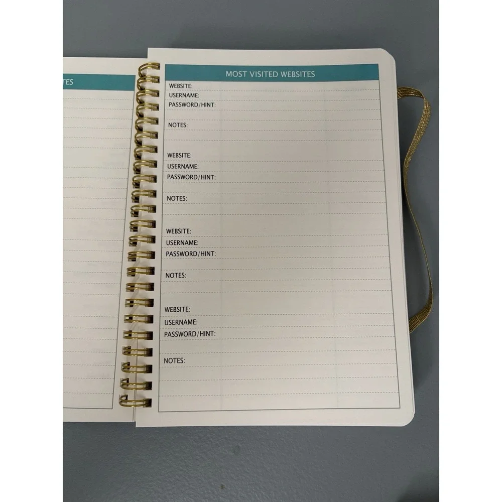 Planner Book 2025-2027‎ abstract cover weekly  planner calendar with pen